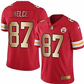 Nike Chiefs 87 Travis Kelce Red Gold Vapor Untouchable Limited Jersey Dzhi,baseball caps,new era cap wholesale,wholesale hats